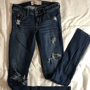 Distressed Hollister Jeans